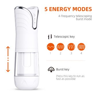 Beautiful Girl Century Wind Telescopic Exercise Fully Automatic Masturbator Male Sex Toy